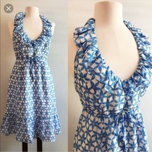 Lily Pulitzer silk halter dexter starfriit dress